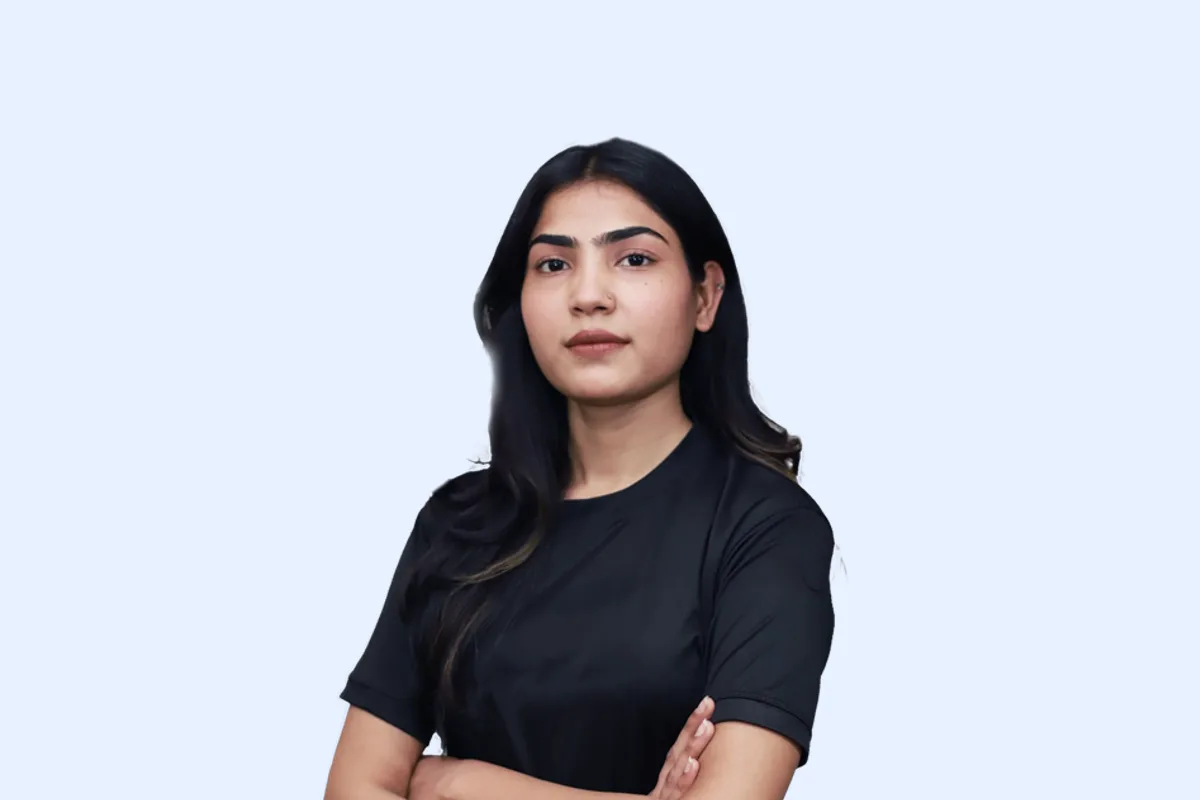 Female coach Silvia Shoukat, who leads the women's group class